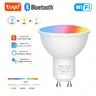 Tuya WiFi GU10 ampoule LED intelligente Bluetooth GU10… – vue 1
