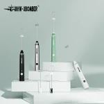 Mousseur à lait électrique MHW-3BOMBER, fouet Portable Rechargeable, mélangeur de boissons, mousseur pour Lattes Cappuccino