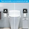 Porte-papier hygiénique avec étagère et rangement – vue 4