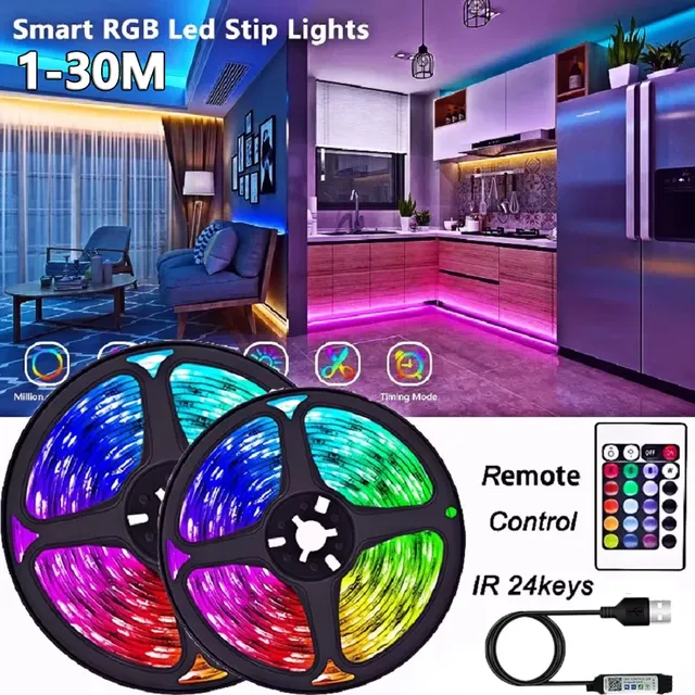 Bande lumineuse LED RGB 1-30M