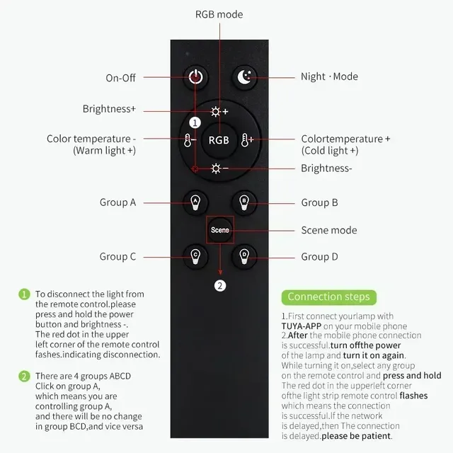 Tuya-Ampoule LED intelligente WiFi – vue 5