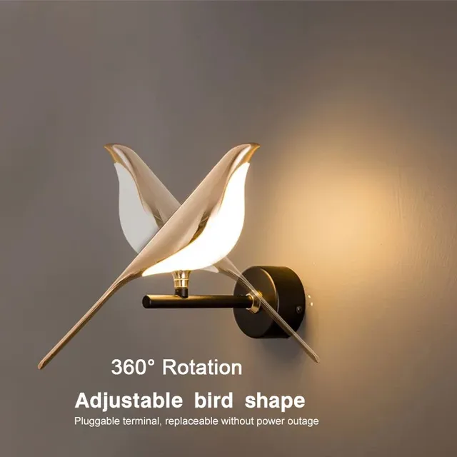 Lampes murales LED à interrupteur tactile – vue 4