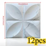 Fonds d&rsquo;écran décor à la maison panneaux muraux 3D PVC-panneau auto-adhésif imperméable anti-moisissure pour chambre salon