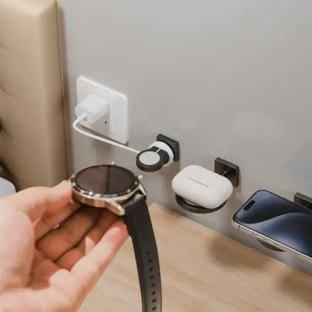 Support chargeur magnétique adhésif mural bureau… – vue 3