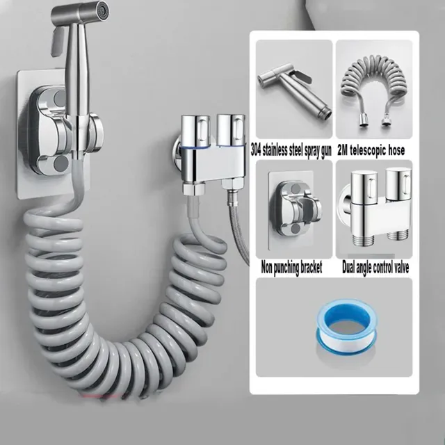Pulvérisateur de robinet de Bidet de toilette à main – vue 2