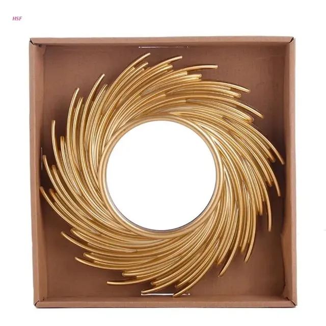 Miroir décoratif rond en forme de soleil – vue 5