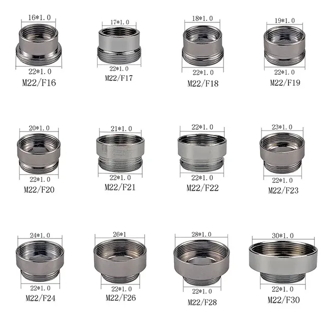 Adaptateur en laiton pour supporter ficateur d'eau – vue 2