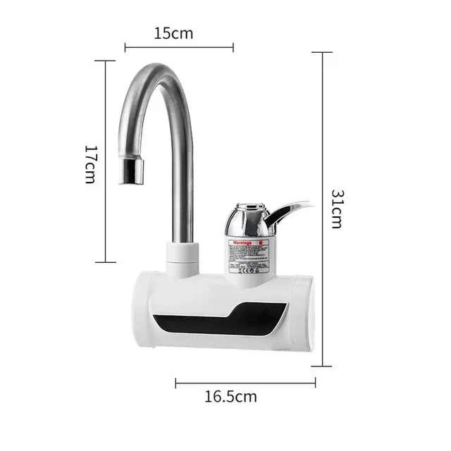 Robinet chauffe-eau électrique de cuisine – vue 5