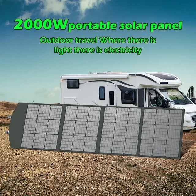 Panneau solaire flexible