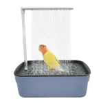Baignoire automatique pour perroquets, bain d&rsquo;oiseaux, douche d&rsquo;eau à circulation, douche de Circulation pour perroquets, baignoire pour animaux de compagnie, nettoyage des oiseaux