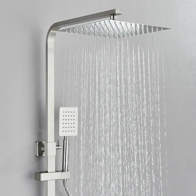 HOShower-Système de douche à effet pluie mural – vue 5