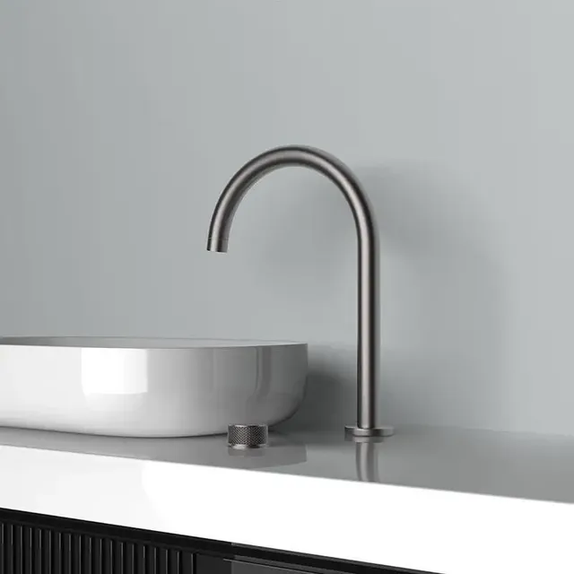 Robinet de lavabo en laiton pour salle de bains – vue 2
