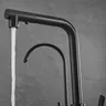 Robinet de cuisine filtré au toucher gris avec nervures… – vue 5