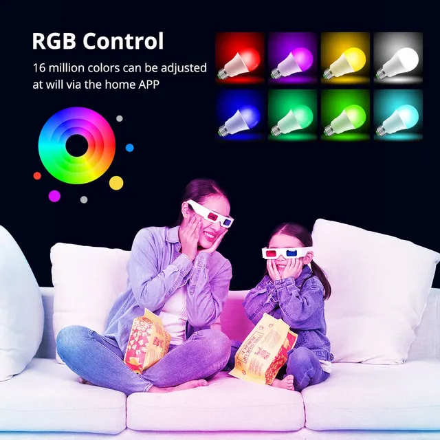 Matter WiFi ampoule intelligente lumière LED à intensité… – vue 5