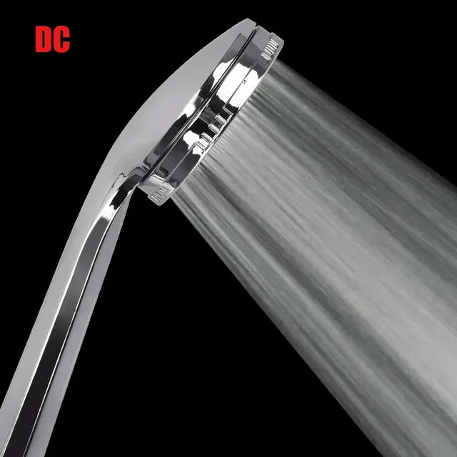 Pommeau de douche de bain chromé à pluie