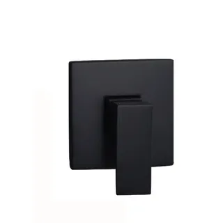 Robinets de bain-douche noirs