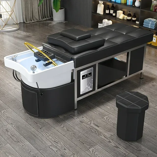 Salon de coiffure haut de gamme bassin en céramique lit… – vue 2
