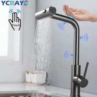YLosYS-Robinet de cuisine à fouet tactile
