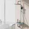 Système de douche thermostatique de luxe avec affichage… – vue 3