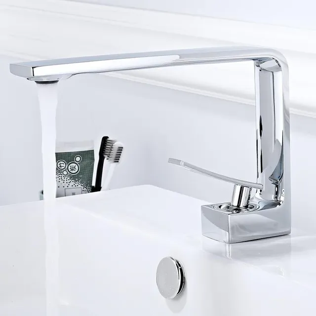 Mitigeur lavabo monocommande vasque contemporain… – vue 6