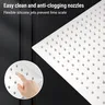 Pommeau de douche de pluie noir mat – vue 6