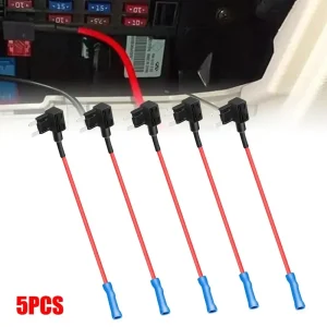 Adaptateur de Circuit supplémentaire, 5 pièces, robinet APM, Mini lame Micro 12V, support de boîte à fusibles de voiture, adaptateur ATM d&rsquo;assurance Motri automatique