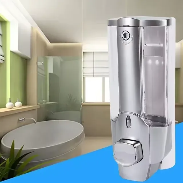 Distributeur mural de savon et de shampoing pour les mains – vue 3