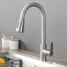 Robinets de cuisine en Nickel brossé extractible – vue 6