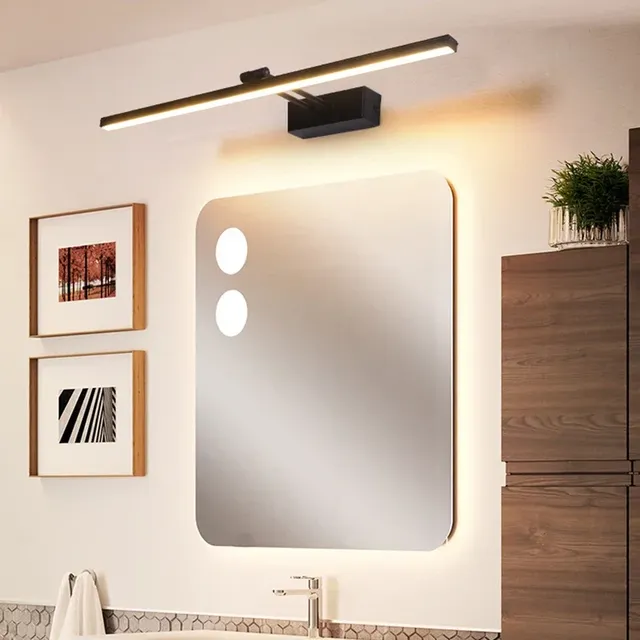 Miroir de salle de bain étanche avec lumière LED – vue 4