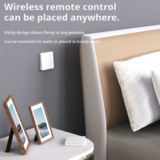 Interrupteur mural tactile capacitif carré minimaliste… – vue 4