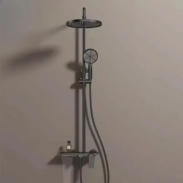 Ensemble de système de douche doré – vue 6