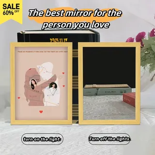 Peinture lumineuse miroir LED personnalisée