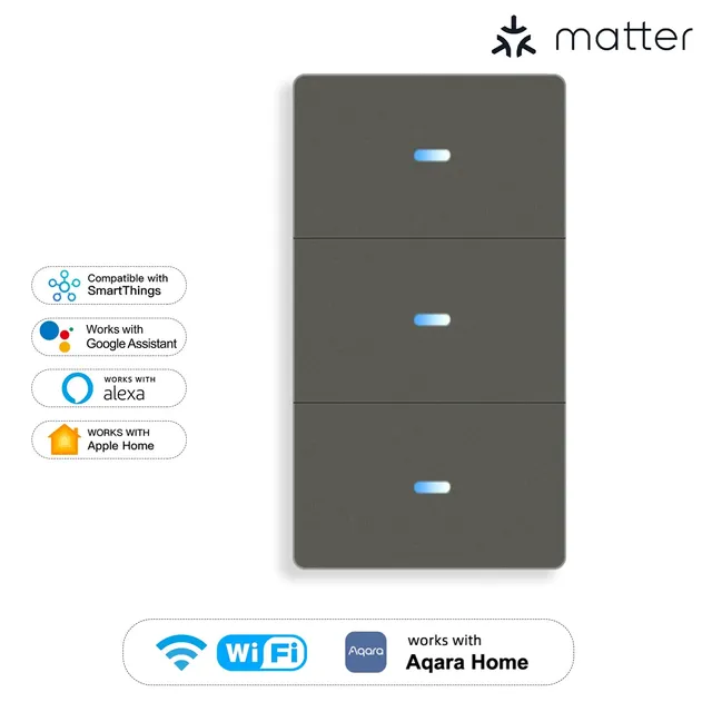 Wifi maison intelligente Graffiti 118 Type bouton… – vue 2