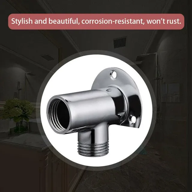 Bras de douche tuyau inférieur pomme de douche murale… – vue 4