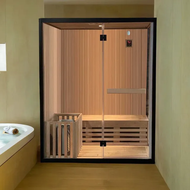 Personnalisé. Salle de Sauna personnalisée – vue 2