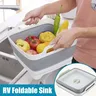 Bassin d'évier de cuisine pliable avec bouchon de… – vue 5