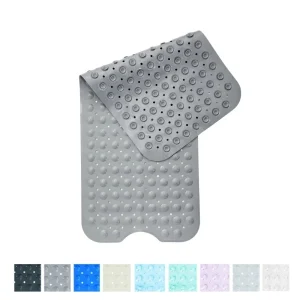 Tapis de baignoire antidérapant Extra Long en PVC, tapis de bain antidérapant, tapis de Massage doux pour salle de bain, ventouse antidérapante, 40x100cm Tapis de baignoire antidérapant Extra Long en PVC, tapis de bain antidérapant, tapis de Massage doux pour salle de bain, ventouse antidérapante, 40x100cm