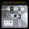 Robinets de douche de salle de bains numérique – vue 3