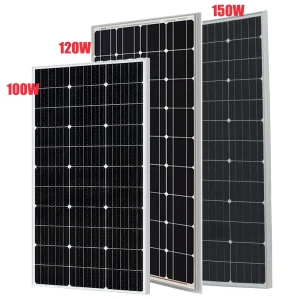 Solar panel Module de panneau solaire léger, cadre en aluminium cellulaire, batterie 12V ou 24V, 36V, maison, ferme, bateau, montres, camping, yacht, 100W, 120W, 150W Solar panel Module de panneau solaire léger, cadre en aluminium cellulaire, batterie 12V ou 24V, 36V, maison, ferme, bateau, montres, camping, yacht, 100W, 120W, 150W