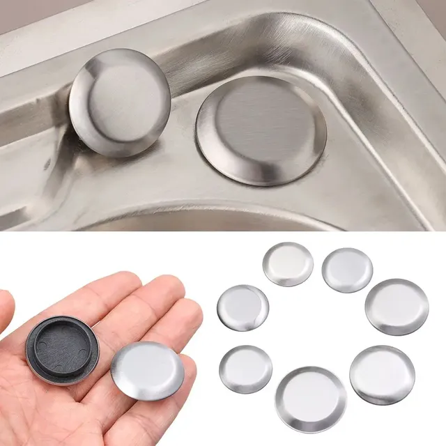 Bouchon d'évier pratique Anti-fuite en acier inoxydable – vue 2