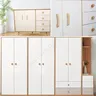 10 pièces poignée d'armoire en bois solide poignée de… – vue 2