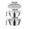 Bassin multifonctionnel en acier inoxydable – vue 6