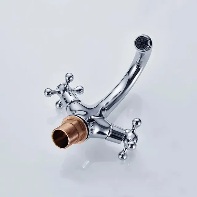 Robinet de lavabo de douche de Bidet en laiton Antique – vue 6