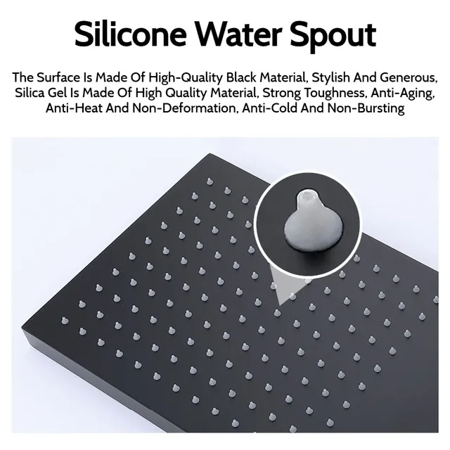 Stenoc noir luxe haute qualité mural en acier inoxydable… – vue 3