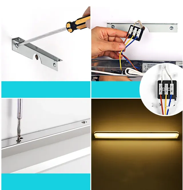 LED miroir lumière 40 cm 12 W AC90-240V étanche moderne… – vue 6