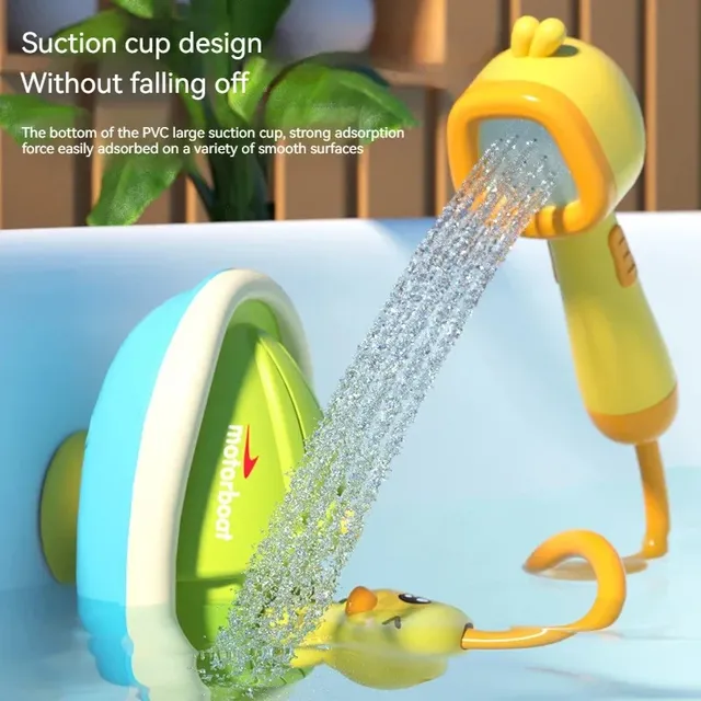 Jouet de bateau de baignoire en forme de canard mignon… – vue 3