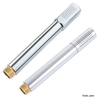 Pommeau de douche à main en acier inoxydable et cuivre