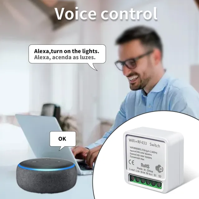 Tuya-Joli d'éclairage intelligent WiFi – vue 4