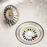 Panier acier inoxydable crépine évier bouchon passoire… – vue 4