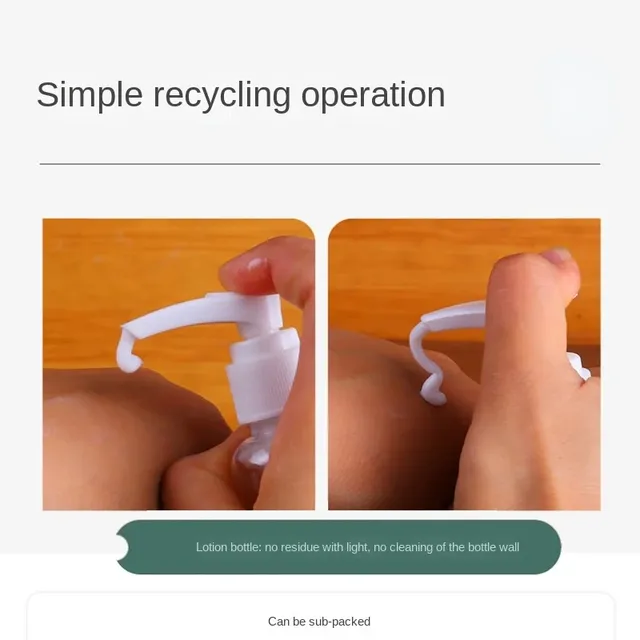 Bouteille à pompe en plastique illable pour tous les jours – vue 4